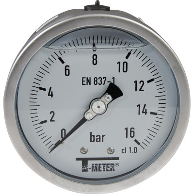 Manomètre tout inox Ø100 axial PN16 - Sferaco