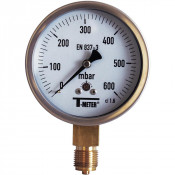 Manomètre à capsule inox Ø100 PN16 - Sferaco