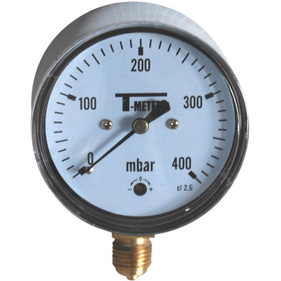 Manomètre à capsule inox Ø63 PN16 - Sferaco
