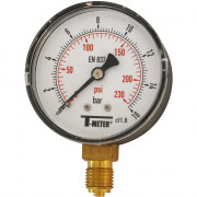 Manomètre ABS Ø63 double graduation - Sferaco