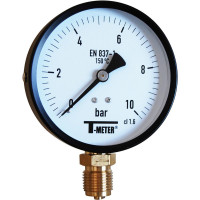 Manomètre acier Ø100 cadran sec - Sferaco Manomètre acier Ø100 cadran sec - Sferaco