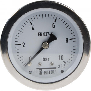 Manomètre inox axial Ø63 PN16 - Sferaco