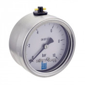 Manomètre sec inox 316L raccord mâle BSPP NPT - qualité premium