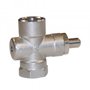 Robinet porte-manomètre gaz à poussoir DN 1/2" - Sferaco
