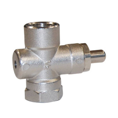 Robinet porte-manomètre gaz à poussoir DN 1/2" - Sferaco