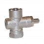Robinet porte-manomètre gaz à poussoir DN 1/2" - Sferaco