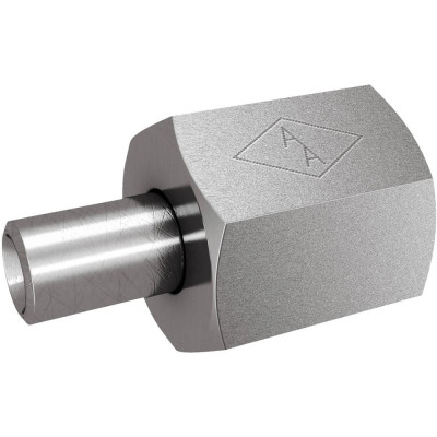 Écrou taraudé tubulaire inox 1/4" à souder - Sferaco