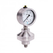 Manomètre inox Ø100 0–6 bar vapeur vertical – Robustesse tout inox 