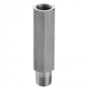Siphon droit inox 316Ti pression élevée - Raccords de qualité