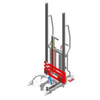 Gerbeur Manipulateur de Fûts Métallique 120kg - 990x660mm