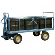 Remorque Industrielle Tractable 1 Essieux - 2500x1200mm - 1000kg