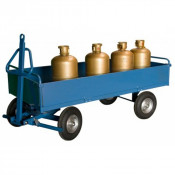 Remorque Industrielle Tractable 1 Essieux - 2500x1200mm - 1000kg