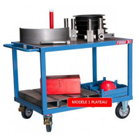 Servante d'Atelier 1 Plateaux en Bois - 1200x800mm - 1000kg