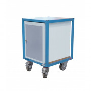 Servante d'Atelier 1 Plateaux en Bois - 600x600mm - 400kg