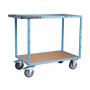 Servante D'atelier 2 Plateaux en Bois - 1000x600mm - 400kg