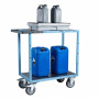 Servante D'atelier 2 Plateaux en Tôle Galvanisée - 850x500mm - 400kg