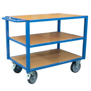 Servante d'Atelier 3 Plateaux - 1300x800mm - 500kg