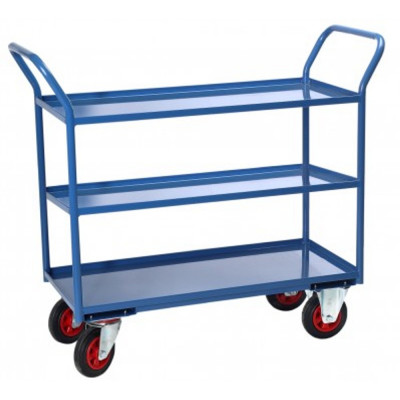 Servante D'atelier 3 Plateaux en Tôle - 935x435mm - 400kg