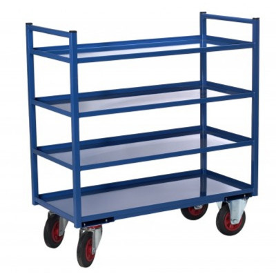 Servante D'atelier 4 Plateaux en Tôle - 935x435mm - 400kg