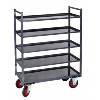 Servante D'atelier 5 Plateaux en Tôle - 935x435mm - 400kg