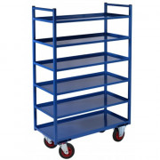 Servante D'atelier 6 Plateaux en Tôle - 935x435mm - 400kg
