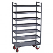 Servante D'atelier 7 Plateaux en Tôle - 935x435mm - 400kg