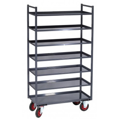 Servante D'atelier 7 Plateaux en Tôle - 935x435mm - 400kg