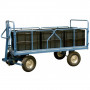 Remorque Industrielle Tractable 1 Essieux - 2500x1200mm - 1000kg