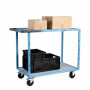 Servante D'atelier 2 Plateaux en Bois - 1000x600mm - 250kg