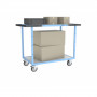 Servante D'atelier 2 Plateaux en Bois - 850x500mm - 250kg