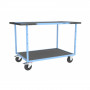Servante D'atelier 2 Plateaux en Tôle Galvanisée - 1200x800mm - 400kg