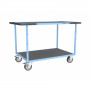 Servante D'atelier 2 Plateaux en Tôle Galvanisée - 1200x800mm - 400kg