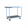 Servante D'atelier 2 Plateaux en Tôle Galvanisée - 850x500mm - 250kg