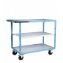 Servante D'atelier 3 Plateaux en Bois - 1000x600mm - 250kg
