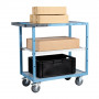 Servante D'atelier 3 Plateaux en Bois - 850x500mm - 250kg