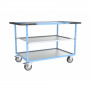 Servante D'atelier 3 Plateaux en Tôle Galvanisée - 1200x800mm - 400kg