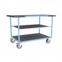 Servante D'atelier 3 Plateaux en Tôle Galvanisée - 1200x800mm - 400kg