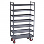 Servante D'atelier 7 Plateaux en Tôle - 935x435mm - 400kg