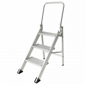Marchepied CONFORT PLIANT en aluminium de 0,70 à 1,40m
