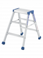 Marchepied double de chantier PLATINIUM en aluminium de 0,78 à 1,02m Marchepied double de chantier PLATINIUM en aluminium de 0,78 à 1,02m