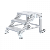 Marchepied escalier avec palier de 2,40 à 3,00m - 1000mm