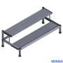 Marchepied large en aluminium 2 marches