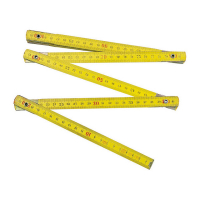 Mètre pliable Longlife fibre de verre classe 3 jaune Mètre pliable Longlife fibre de verre classe 3 jaune