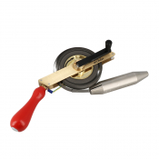 Sonde 20M-Etrier laiton-ruban inox noir-C II-terre-valise-sonde inox