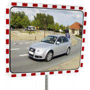 Miroir Routier d’Agglomération 90° – Sécurité Urbaine – Acrylique Antichoc Conforme