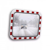 Miroir Routier Libre de Glace – Sécurité Hivernale – Inox Certifié TÜV