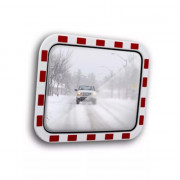 Miroir Routier Libre de Glace – Sécurité Hivernale – Inox Certifié TÜV