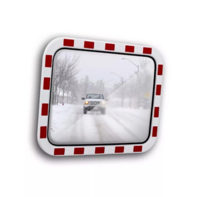 Miroir Routier Libre de Glace – Sécurité Hivernale – Inox Certifié TÜV