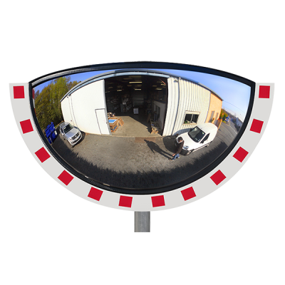 Miroir 1/4 sphère 180°