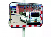 Miroir Multi-Usage Acrylique Réfléchissant – Sécurité Angles Morts – Fixation Universelle Certifiée 